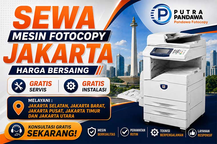 sewa mesin fotocopy jakarta Pandawa Fotocopy