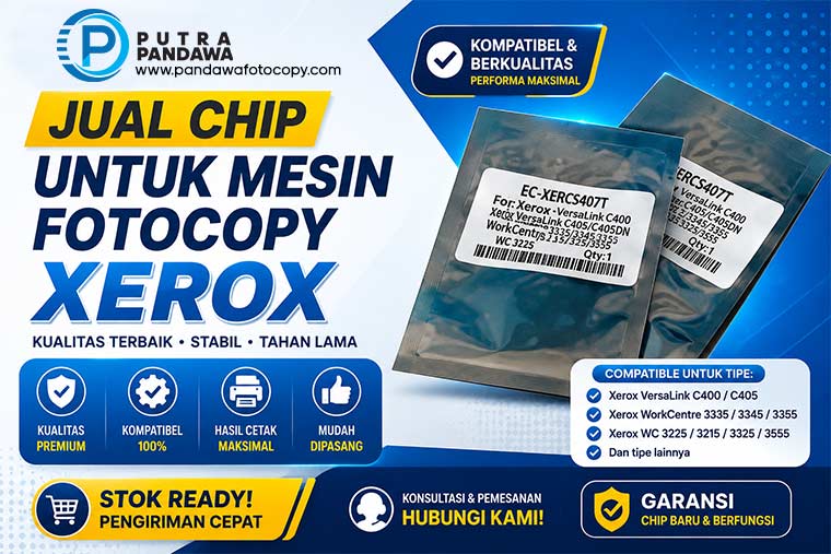 Chip Mesin Fotocopy Xerox
