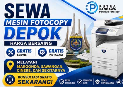 Sewa Mesin Fotocopy Depok – Pandawa Fotocopy