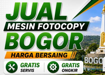Jual Mesin Fotocopy Bogor Bergaransi | Pandawa Fotocopy